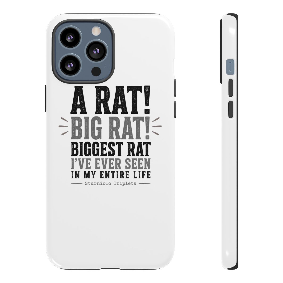 Sturniolo Triplets "A RAT! BIG RAT! BIGGEST RAT I" Phone Case - alternate angle 5, merchandise