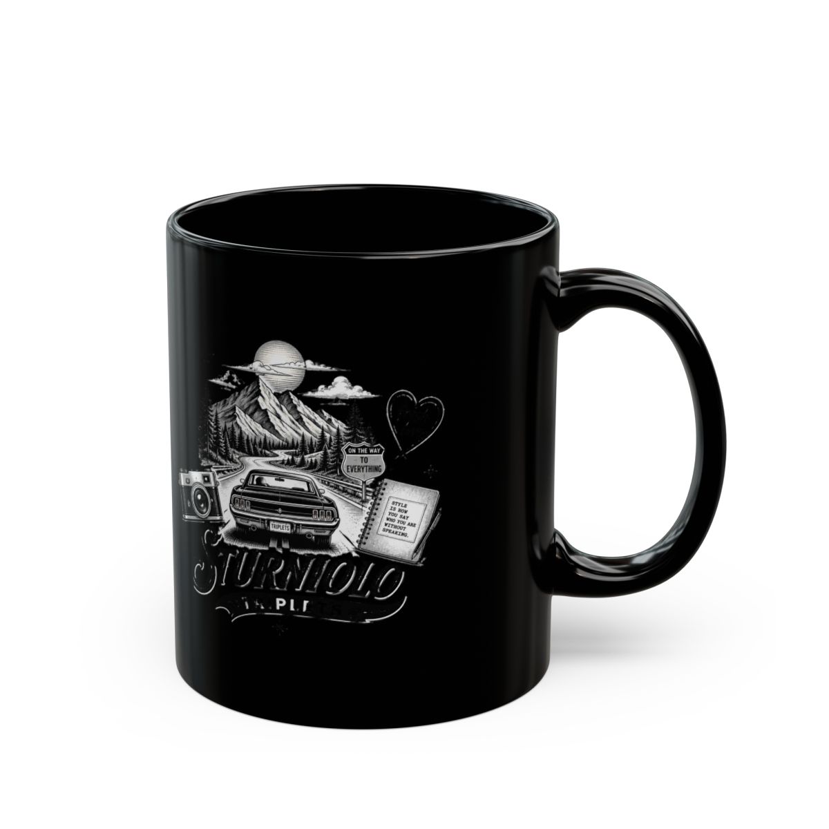 Sturniolo Triplets Black Mug - Official mugs merchandise