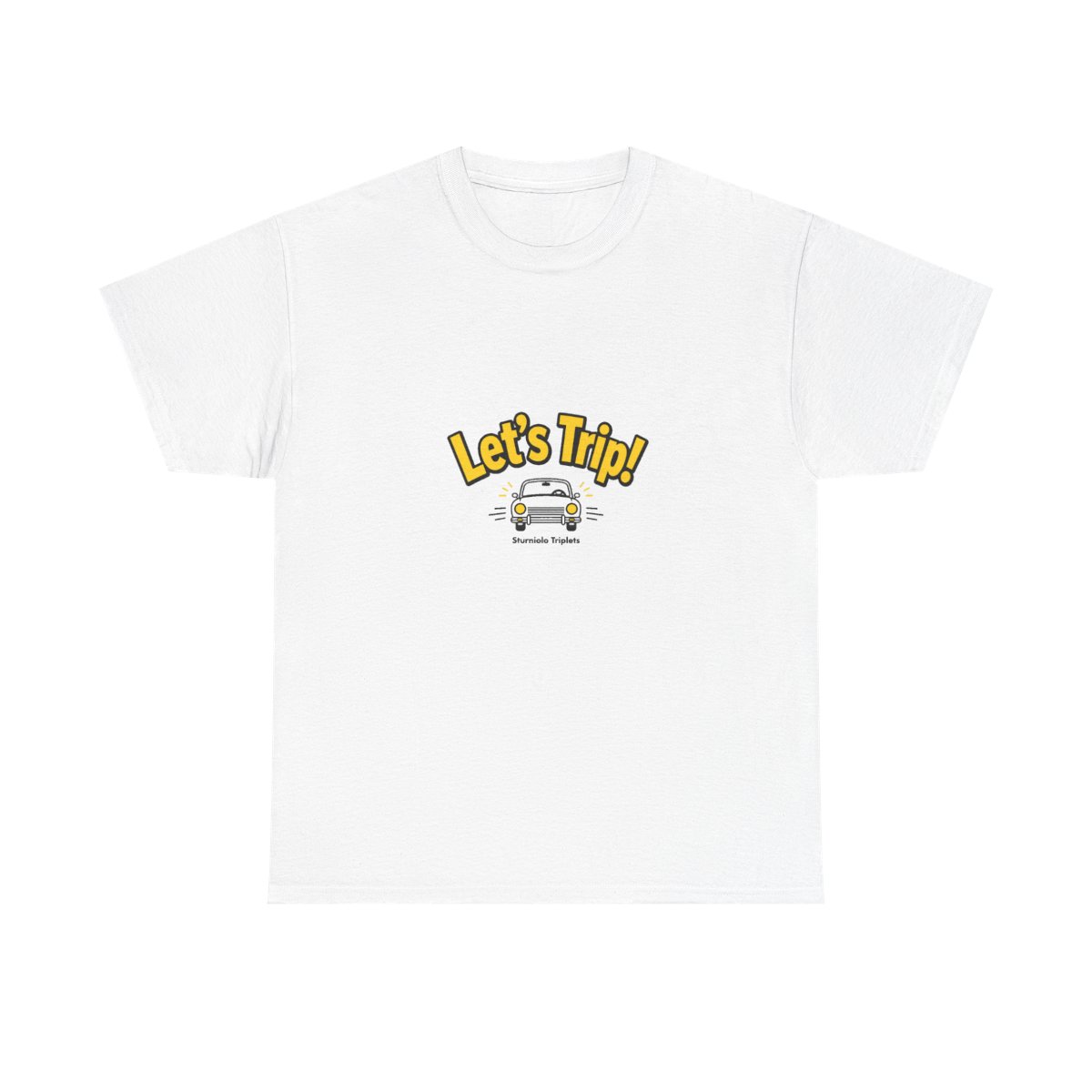 Sturniolo Triplets "Let’s Trip!" Unisex Tee - Official t-shirts merchandise