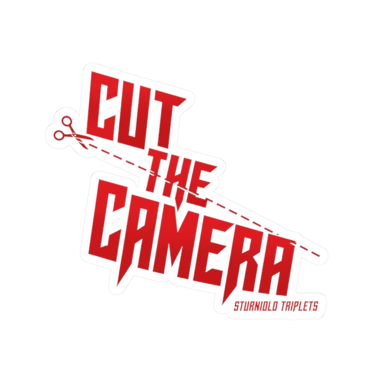 Sturniolo Triplets "Cut the Camera" Sticker - Official stickers merchandise