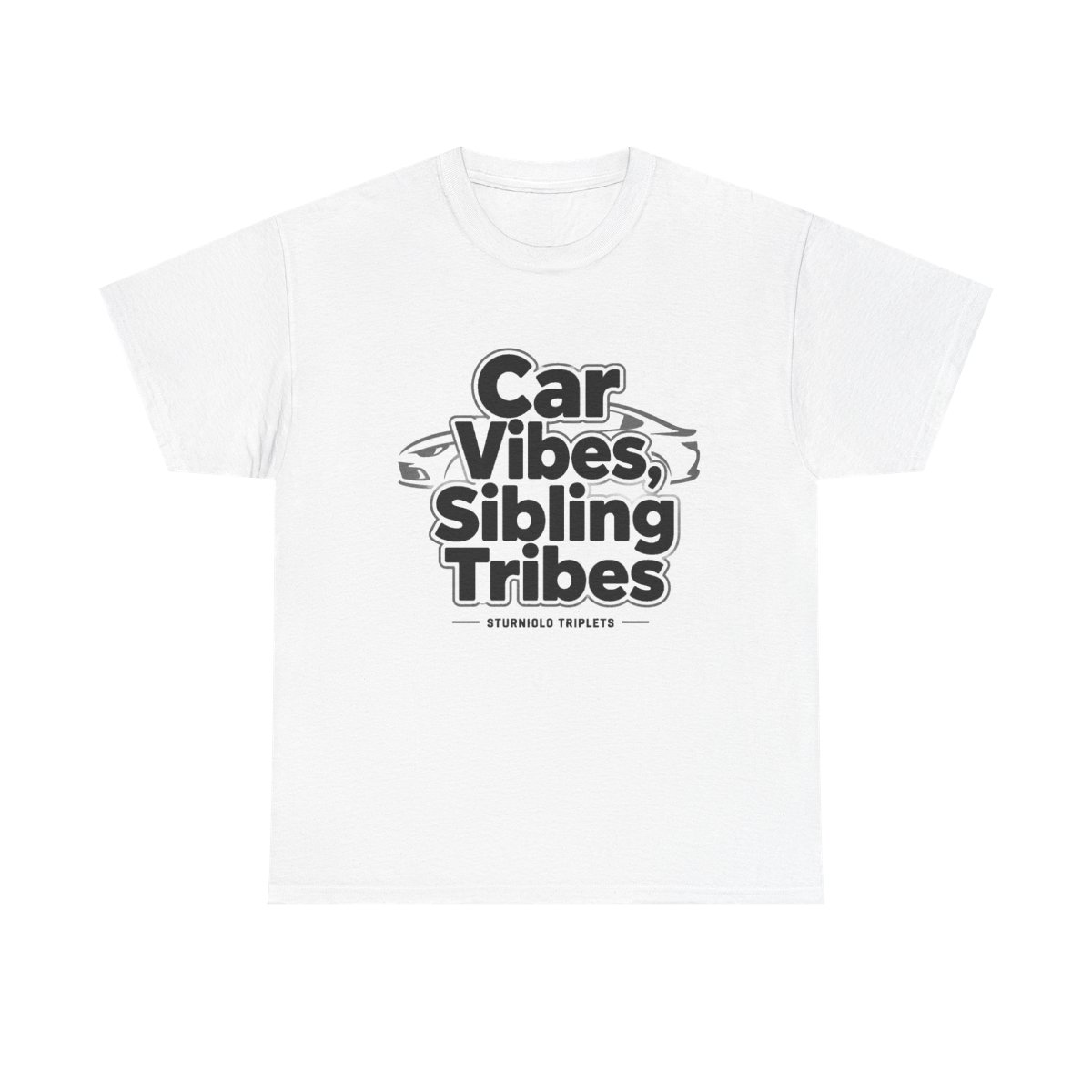 Sturniolo Triplets "Car Vibes, Sibling Tribes" Unisex Tee