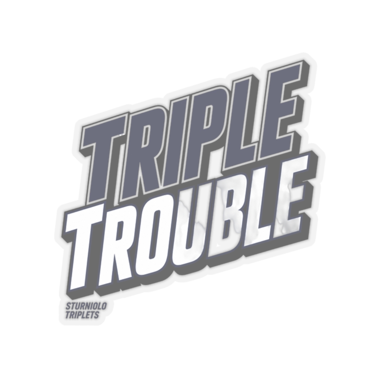 Sturniolo Triplets "Triple Trouble" Sticker - Official stickers merchandise