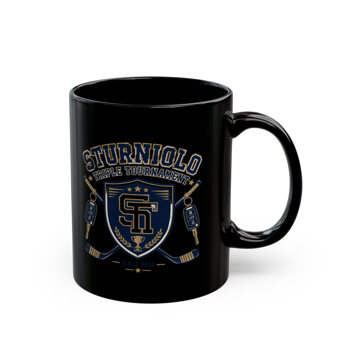 Sturniolo Triplets "Triple Tournament" Black Mug - Official mugs merchandise
