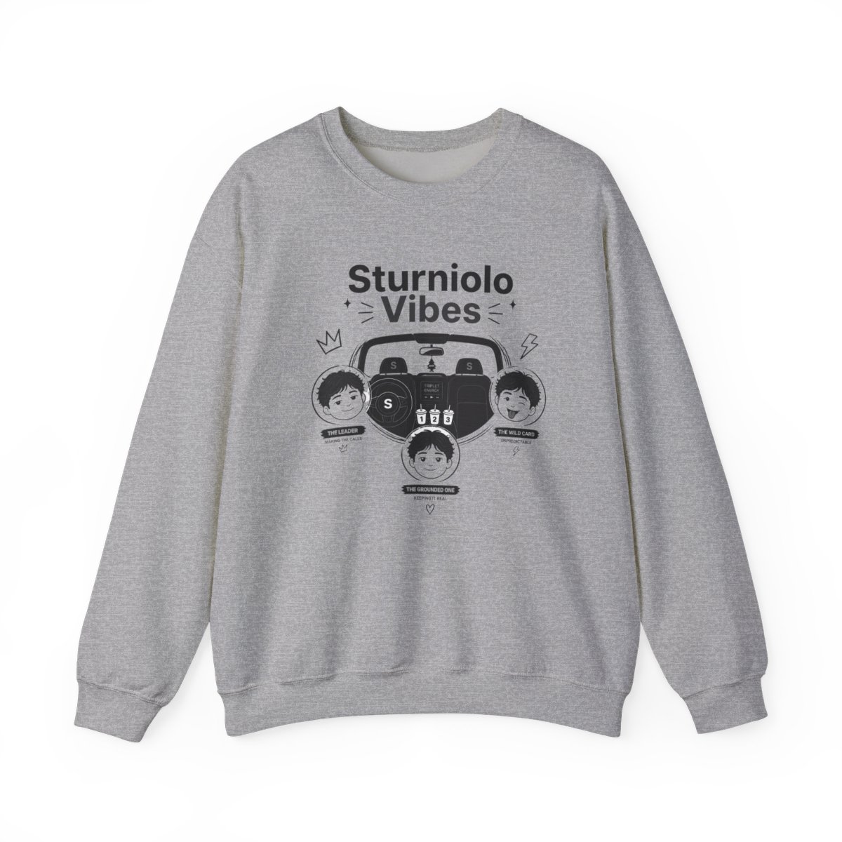 Sturniolo Triplets "Sturniolo Vibes" Crewneck - Official sweatshirts merchandise