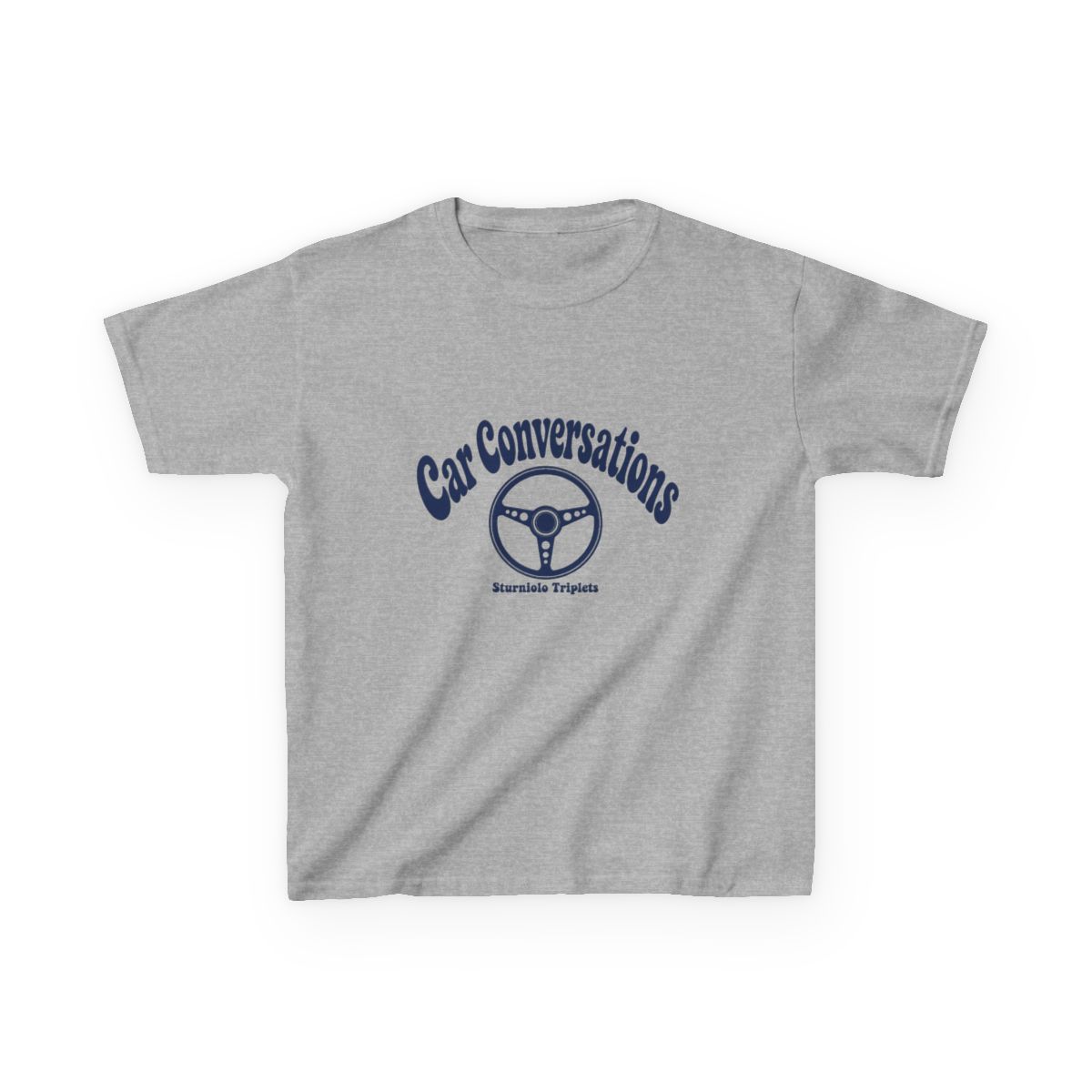 Sturniolo Triplets "Car Conversations" Unisex Kids Tee - alternate angle 2, merchandise