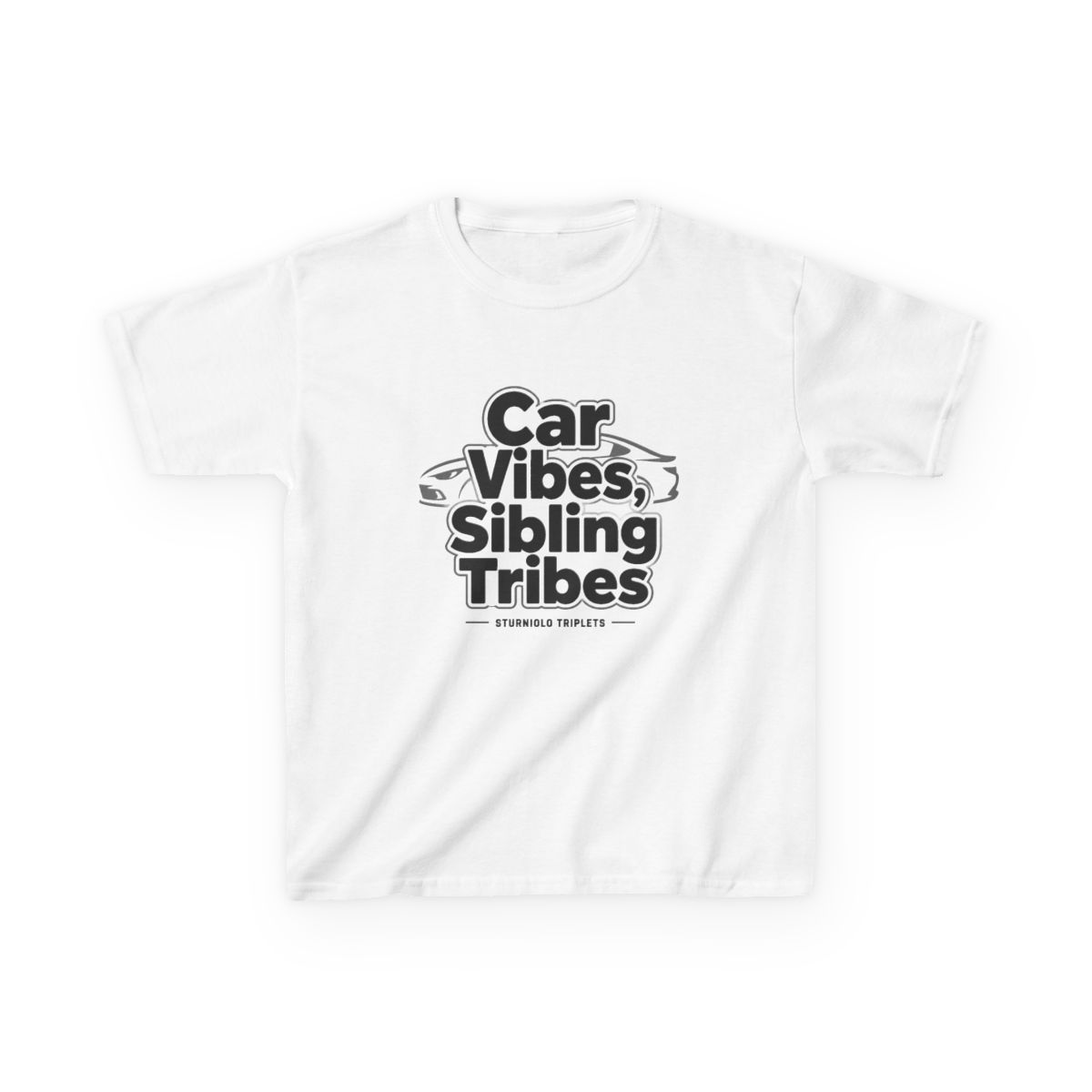Sturniolo Triplets "Car Vibes, Sibling Tribes" Unisex Kids Tee
