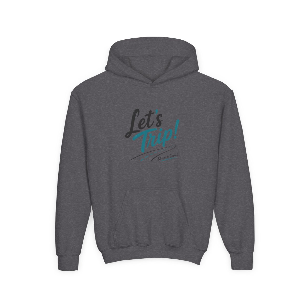 Sturniolo Triplets "s Trip!" Kids Hoodie - alternate angle 3, merchandise