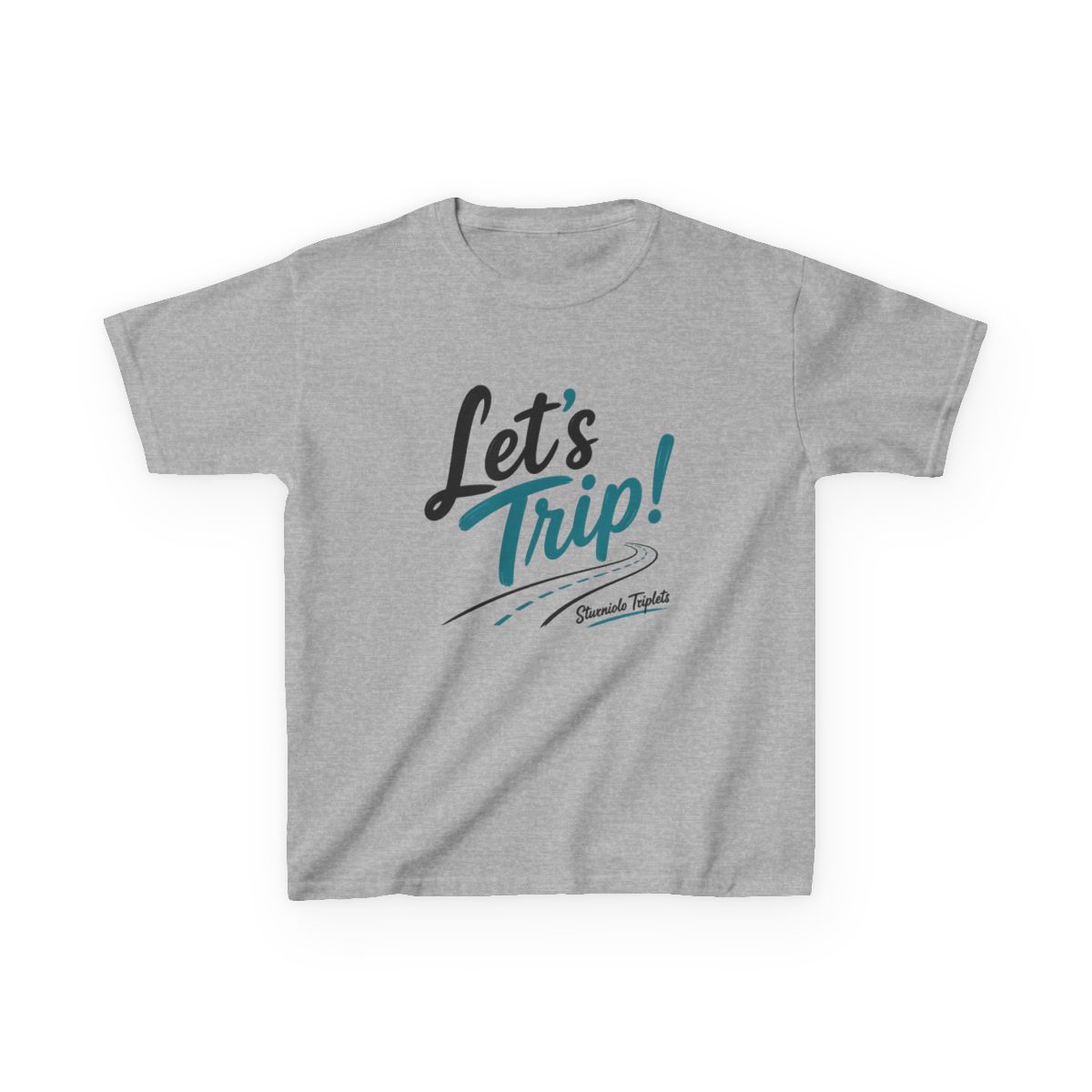 Sturniolo Triplets "Trip!" Kids Tee - alternate angle 2, merchandise